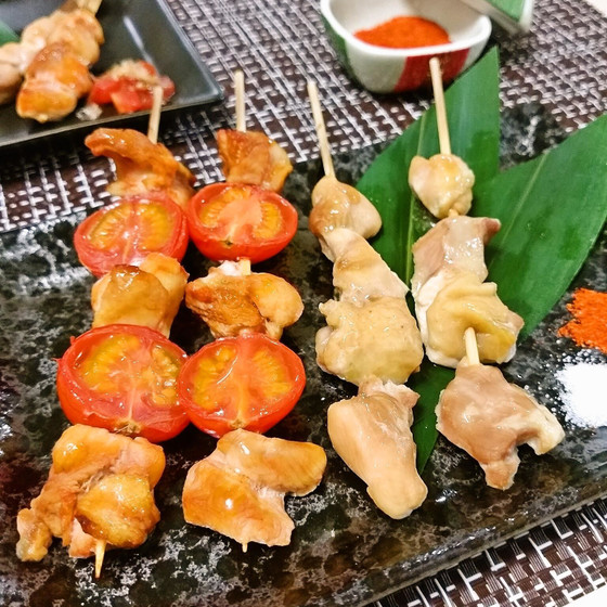 鶏の旨みを引き出す焼き鳥