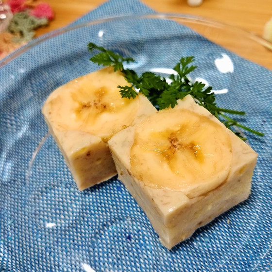 すぐできる！バナナプリン