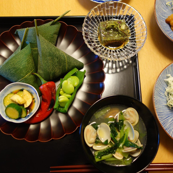 皐月の懐石料理