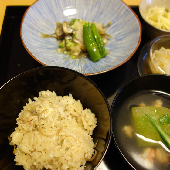 水無月の懐石料理