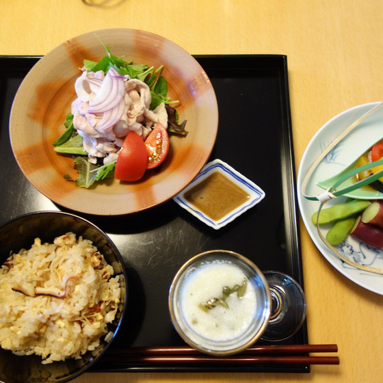 文月の懐石料理