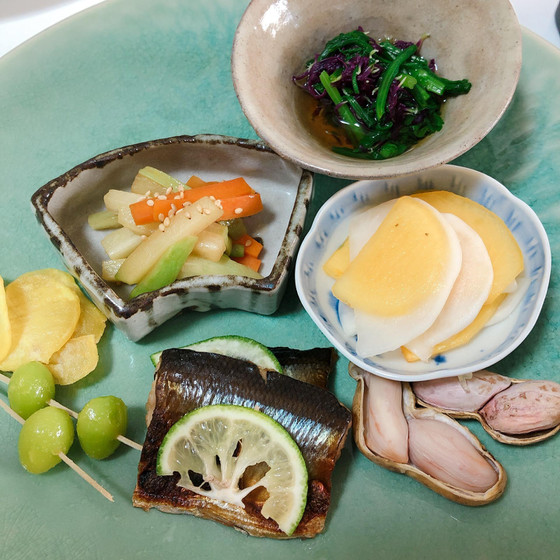 神無月の懐石料理