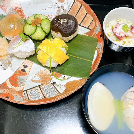水無月の懐石料理