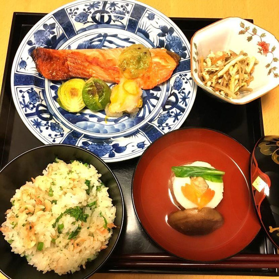 弥生の懐石料理