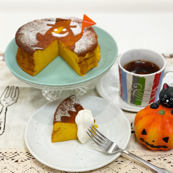 かぼちゃのスフレーズケーキ