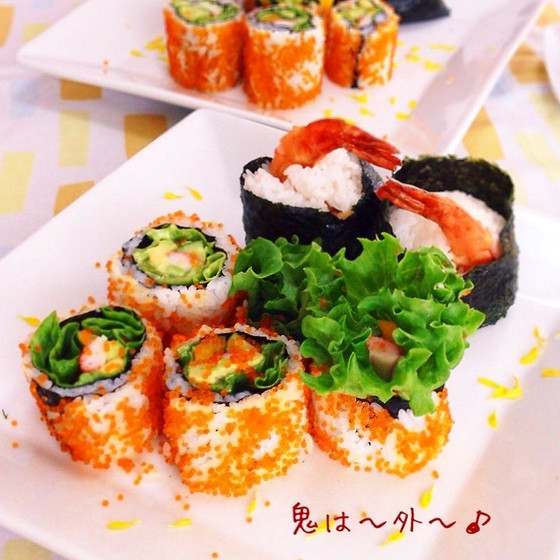 節分　おもてなし　