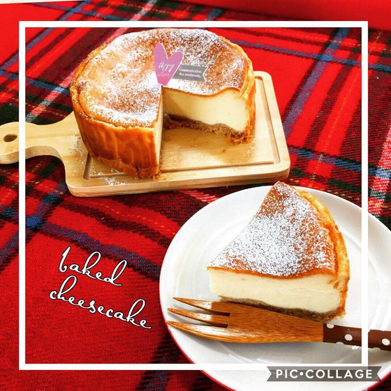 ベイクドチーズケーキ♩