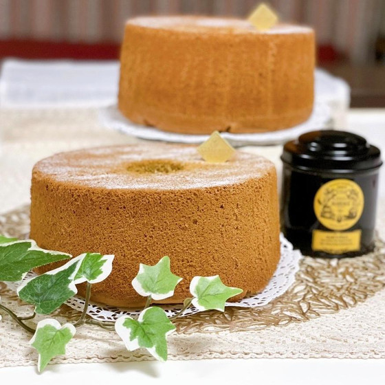 抹茶シフォンケーキ♪