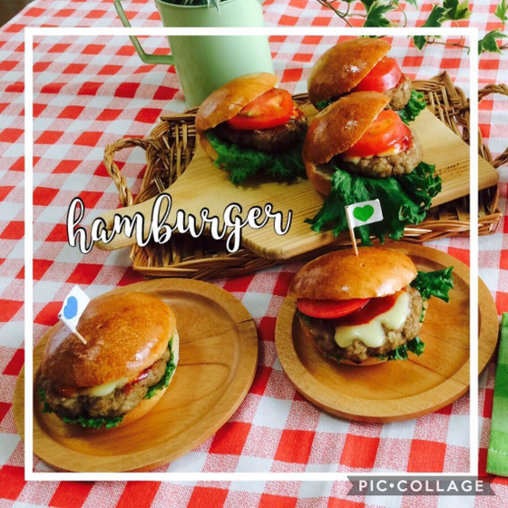 こどもの日　親子教室　手作りハンバーガー！