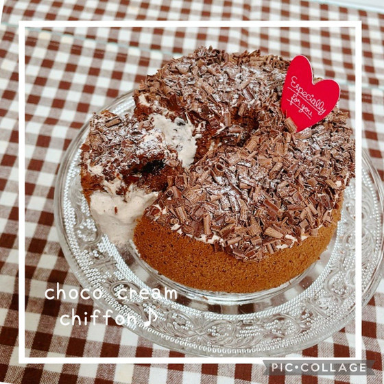 生チョコシフォン❤️
