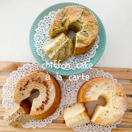 シフォンケーキアラカルト♪