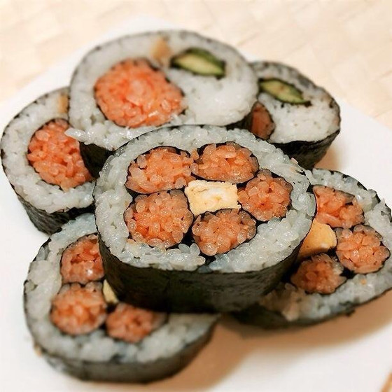 節分に！飾り巻き寿司