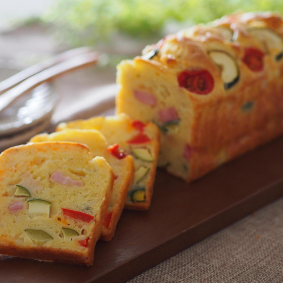 フランスの惣菜ケーキ『ケーク・サレ』