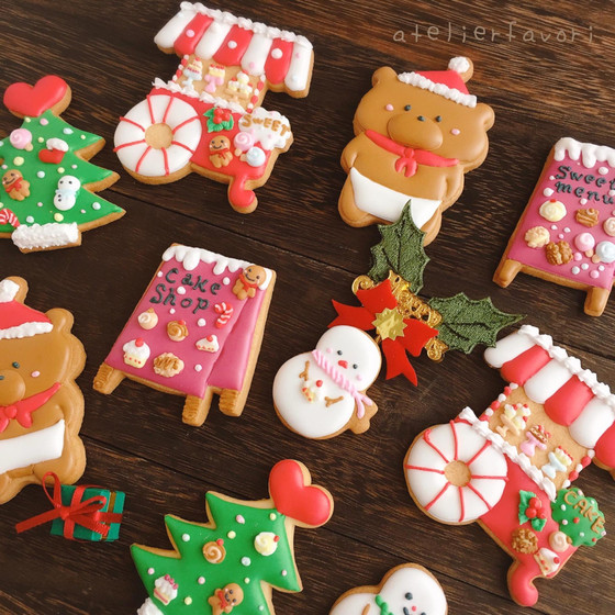 初心者の方も☆クリスマスアイシングクッキーレッスン