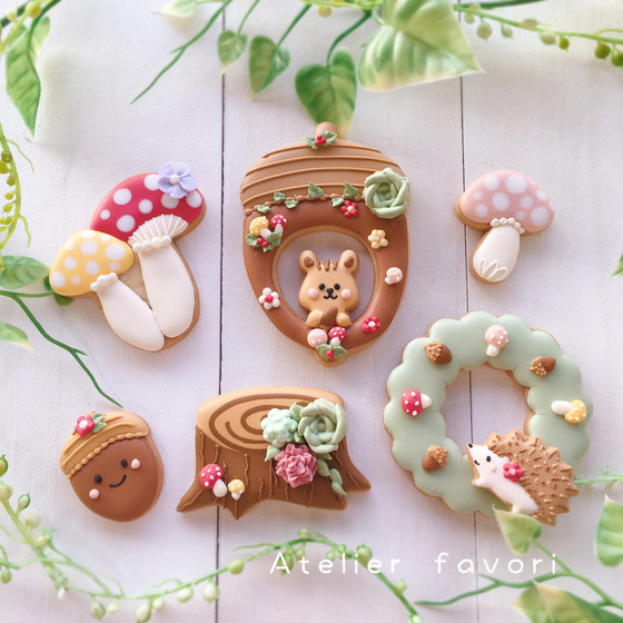 Autumnアイシングクッキーレッスン♡初心者OK