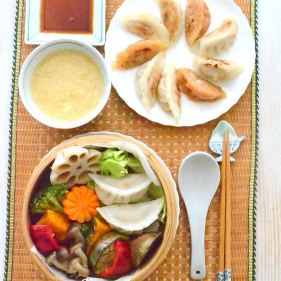 米粉で作る手作り餃子のグルテンフリー中華レッスン