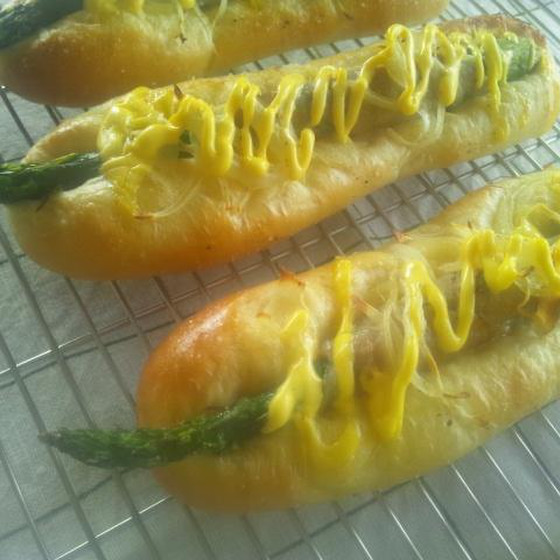 アスパラ肉巻きブランチ