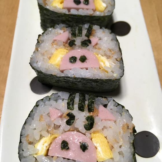 子供料理教室 恵方巻