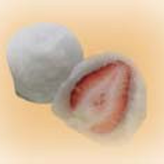 和菓子教室【和み庵】白小豆の粒あんで作る”いちご大福”