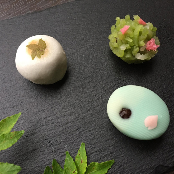 4月の和菓子コース