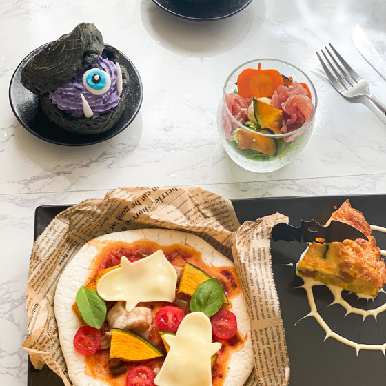 10月Halloweenおうちパーティーレッスン