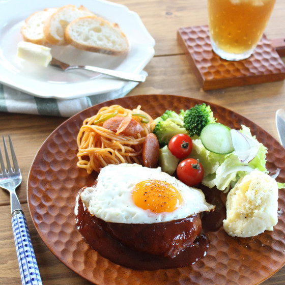 基本のハンバーグプレート