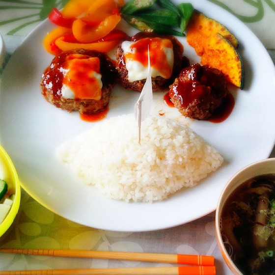 子ども料理教室　ふっわふわのハンバーグとおはぎを作ろう！
