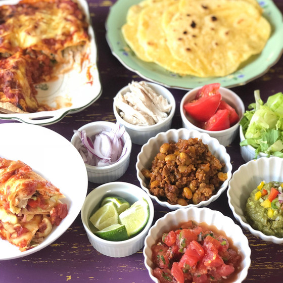 手作りトマトケチャップ&メキシカン料理
