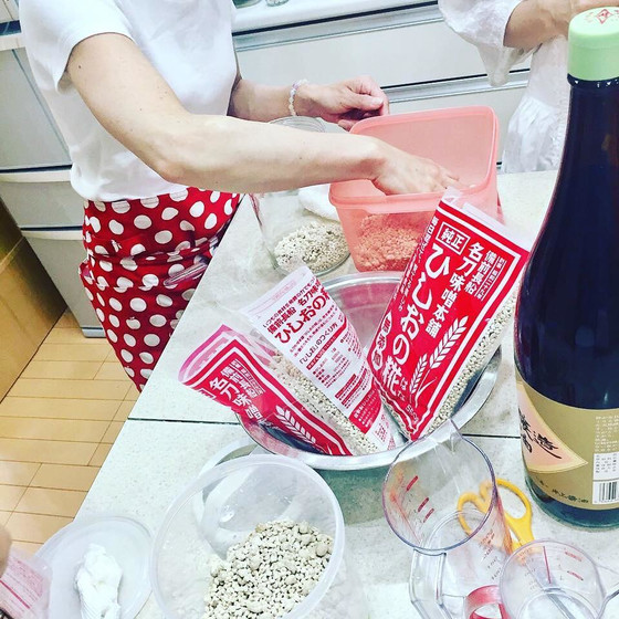 ＜オンライン＞旨味の宝庫！ひしおを使いこなそう　　ひしおの仕込み＆金山寺味噌作り　ひしおの簡単アレンジ料理