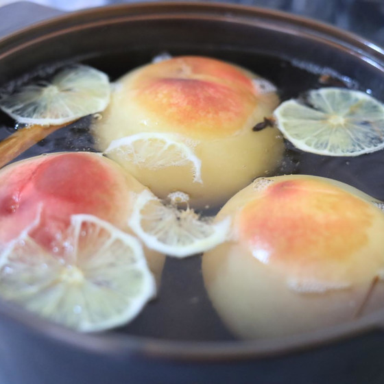 1日のみの開催！　あら川の桃づくし♪ オードブルからデザートまで桃を食べつくしましょう【香芝市】　