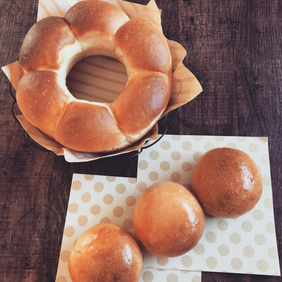 テーブルロール（パンつくり工程について・手ごね・小さな丸め）