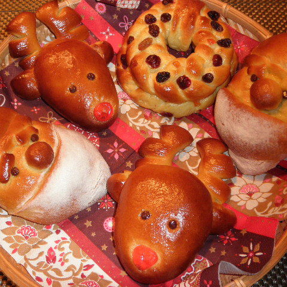 クリスマス親子パン教室