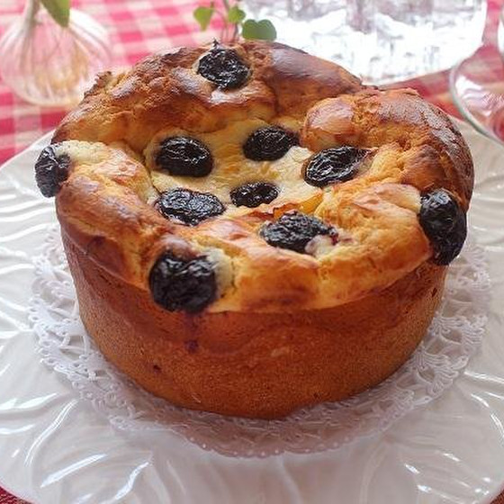 チェリーのチーズケーキブレッド