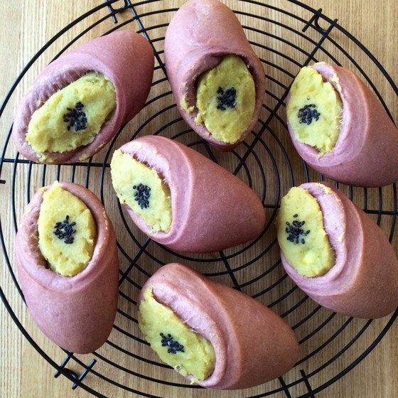 パンレッスン(焼き芋パンorバターロール)