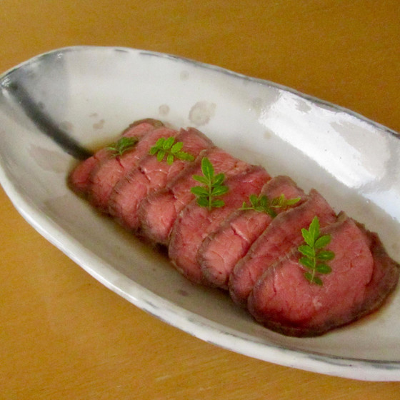 手軽だから何度でも、保存もできちゃう　”和風ローストビーフ”