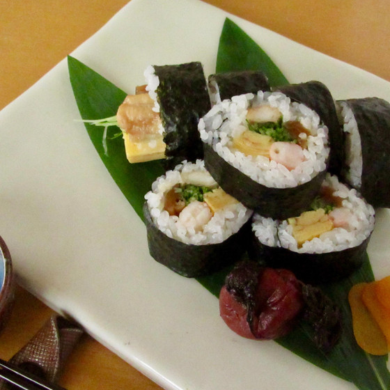 太巻き、細巻き、漬け丼を美味しく作るコツ（デモンストレーション　オンラインレッスン）