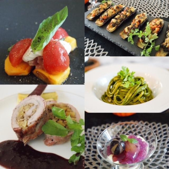 秋を喰らう～秋の食材を使ったイタリアンレッスン～