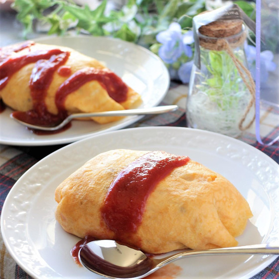 【キッズ】オムライス作りにちょうせん！