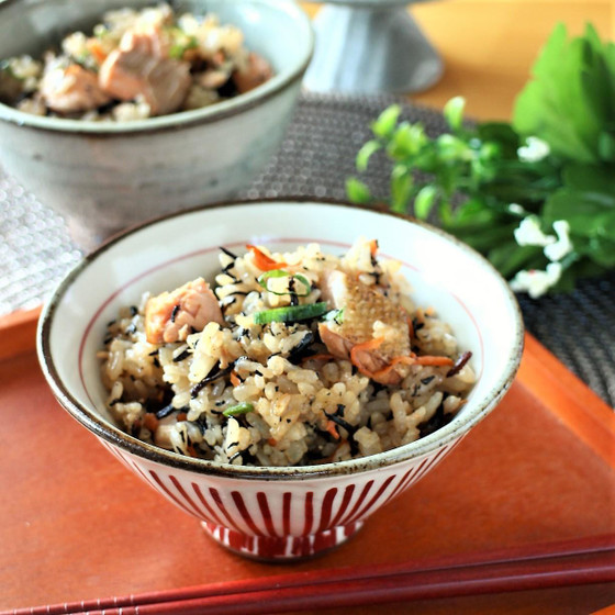 【キッズ】味しみプルコギ＆秋サケで作るなべ炊きごはん