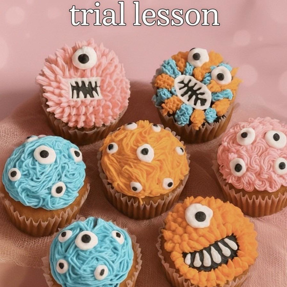 Wilton🧁モンスターカップケーキデコレーション体験レッスン🧁