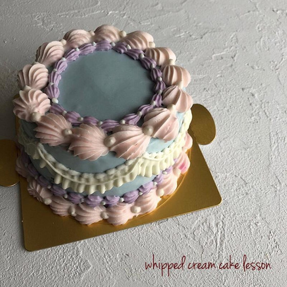 ホイップクリームケーキ単発レッスン