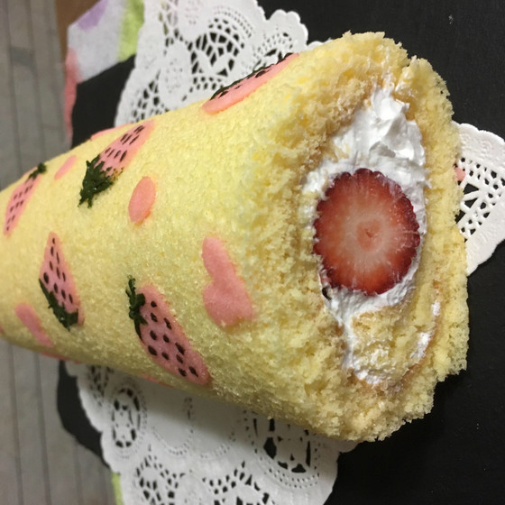 苺のデコロール　母の日プレゼントに♪