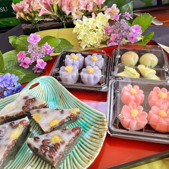 水無月と花外郎、青梅外郎製