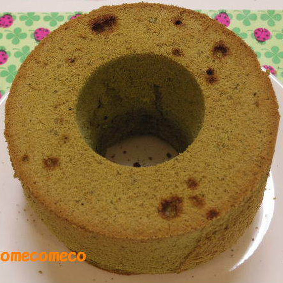 米粉de足柄茶シフォンケーキ