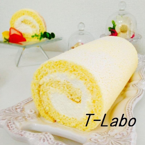 ロールケーキをマスターしよー！