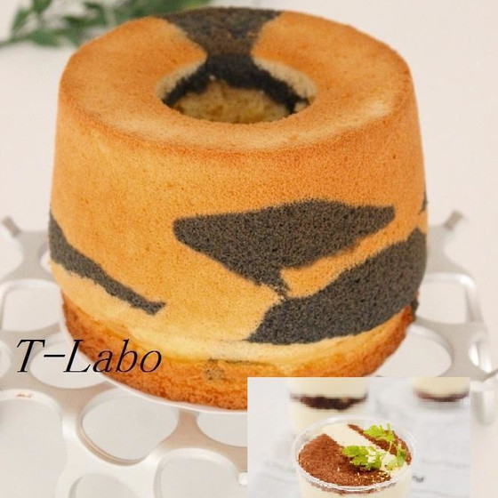 「米粉シフォンケーキ」＆「ティラミス風カップムース」