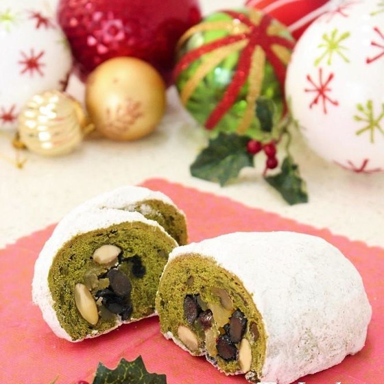 クリスマスにむけて「手ごねで抹茶シュトーレン」を作ろう！