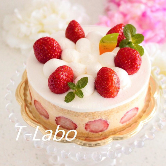 いちごのケーキ「フレジエ」を作ろー！