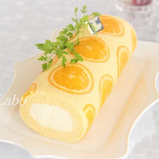 爽やか「オレンジ・ロールケーキ」を作ろー！