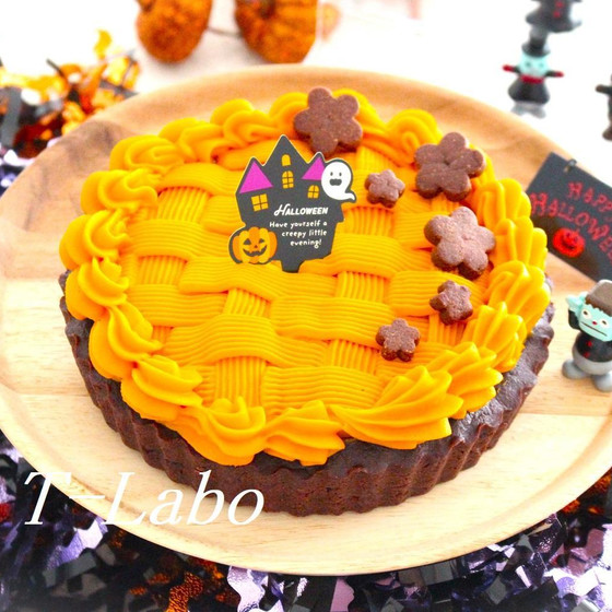 ハロウィンにぴったり「パンプキン・マロン・タルト」を作ろー！